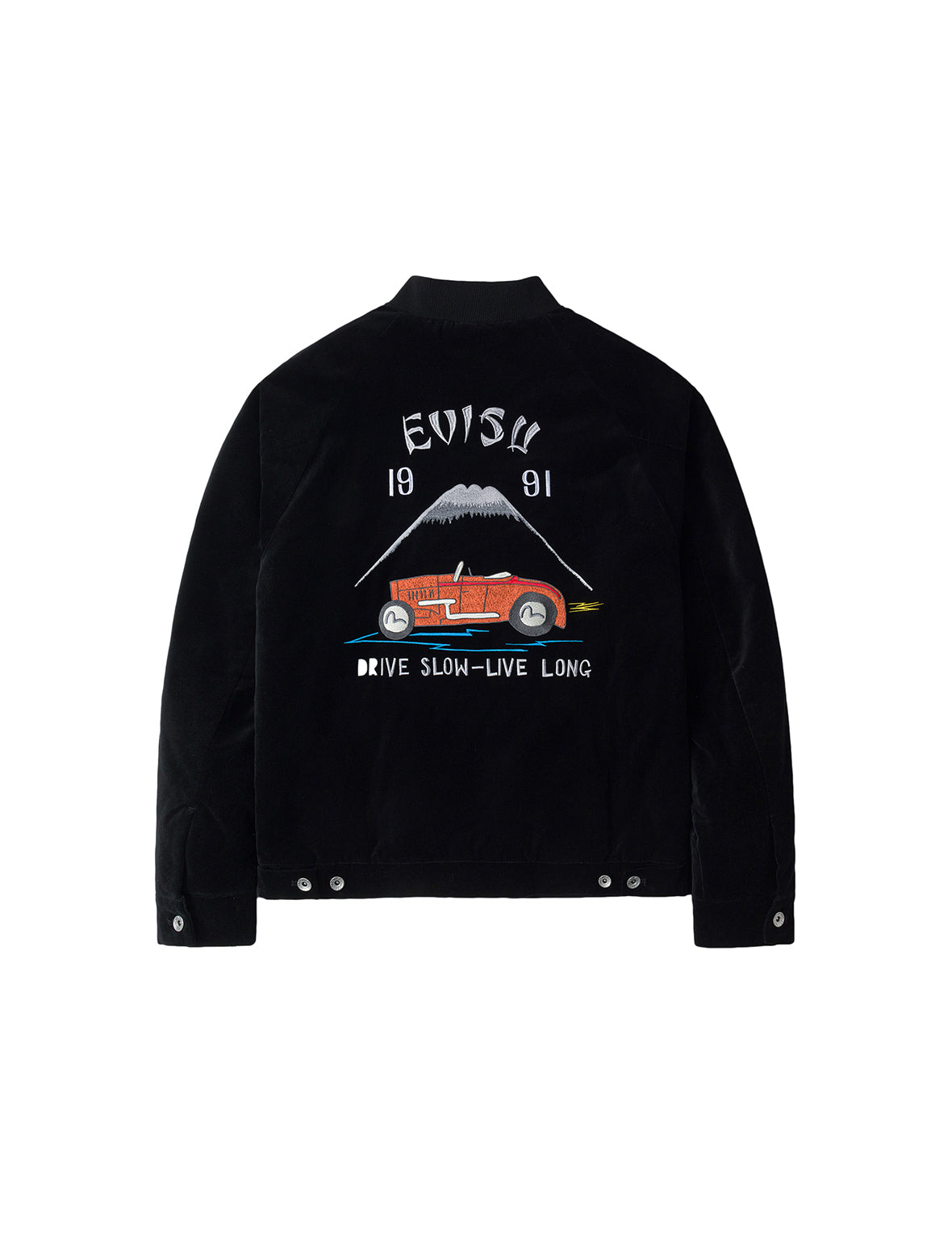 ジャケット・アウター 90s vintage souvenir jacket velvet black Vintage velvet sukajan japanese - Gem