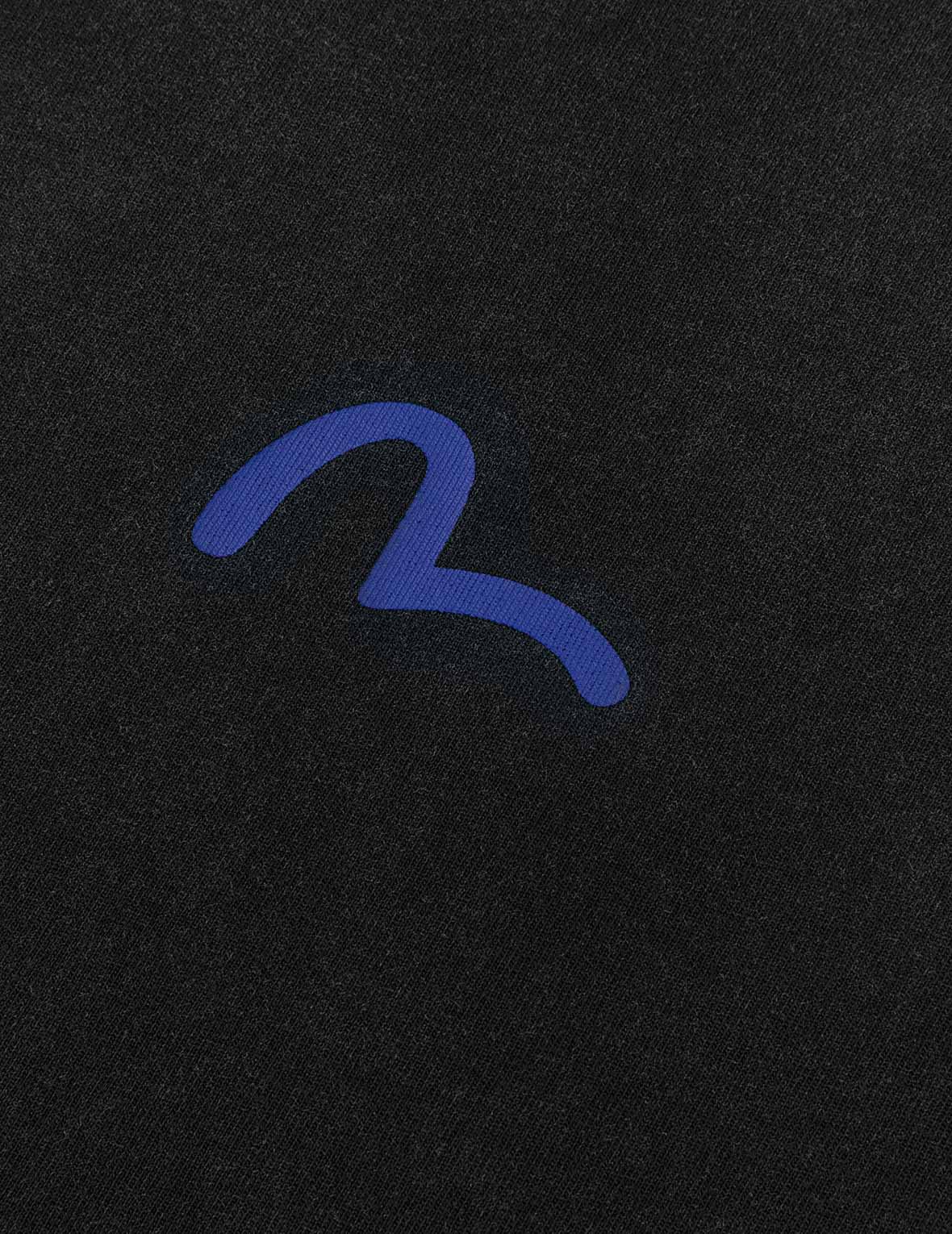 Seagull and Rubber Legs Print Relax Fit Long-sleeve T-shirt