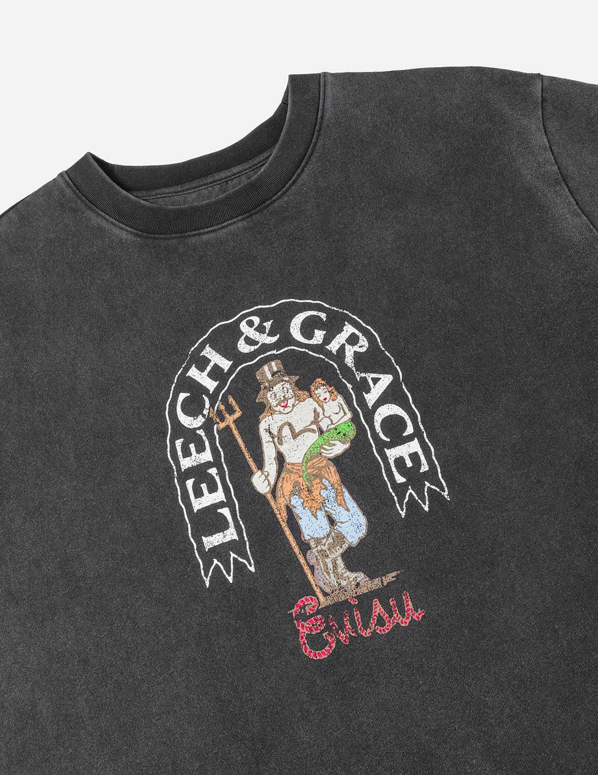 American "Ebisu" Print Relax Fit T-shirt