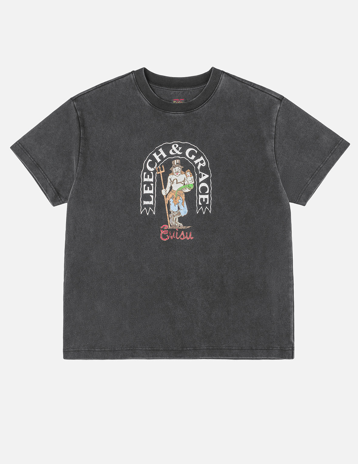 American "Ebisu" Print Relax Fit T-shirt