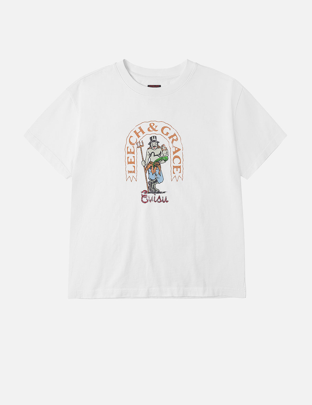 American "Ebisu" Print Relax Fit T-shirt