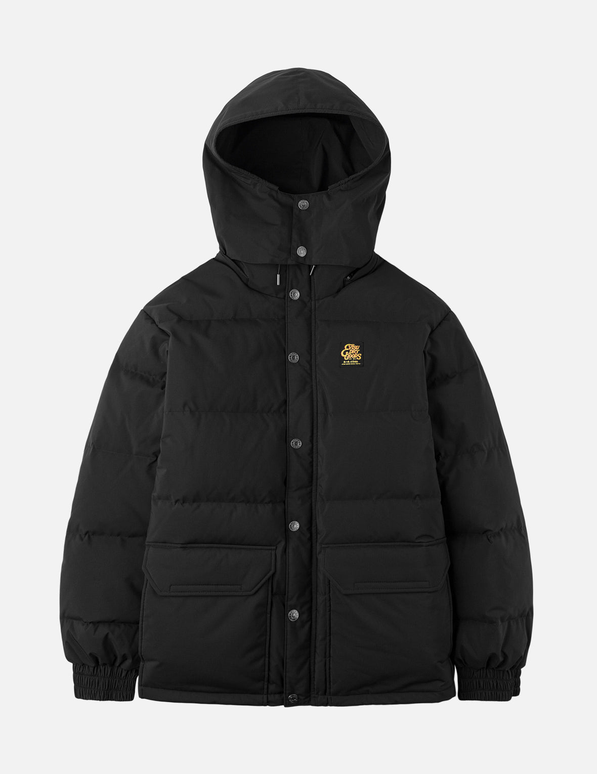 Fluorescent Seagull Hooded Down Jacket