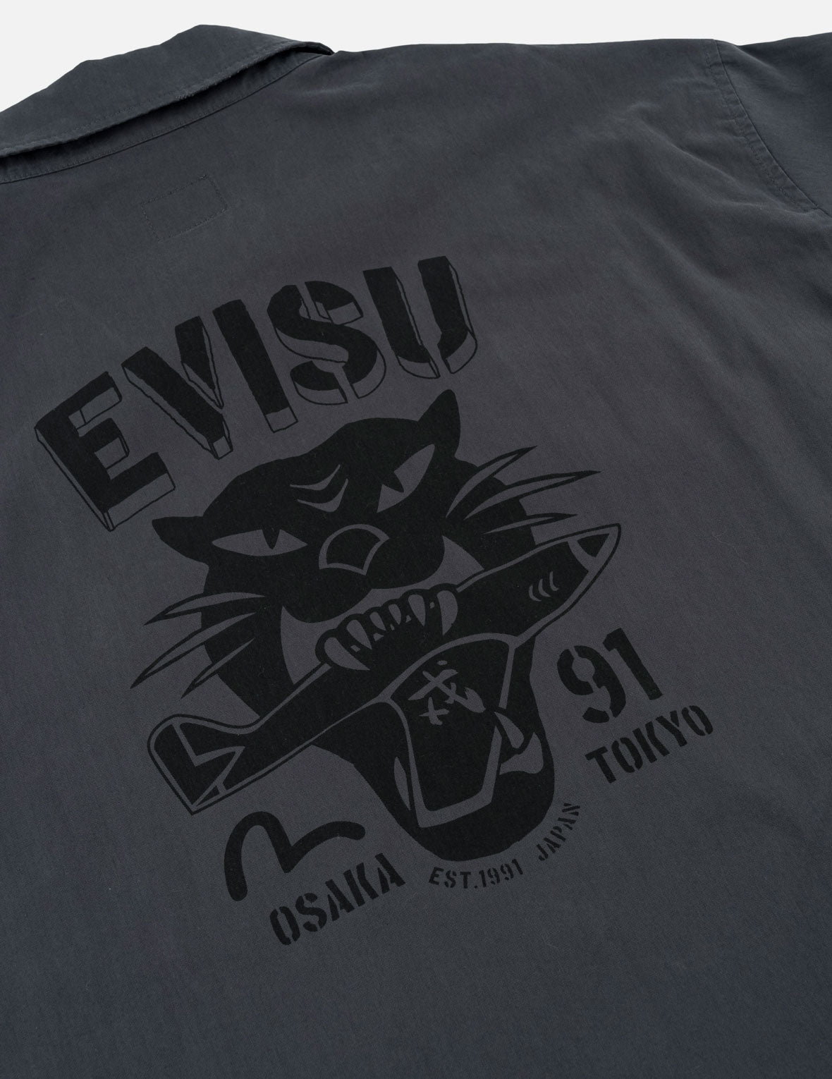 Washed Military Shirt