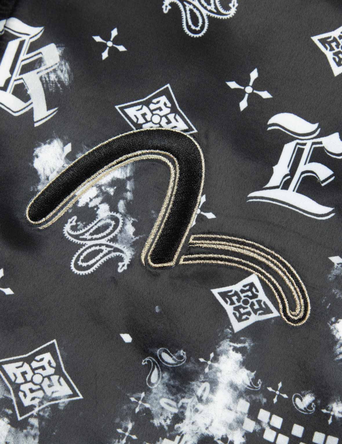 满地佩斯利印花夹层常规版型夹克