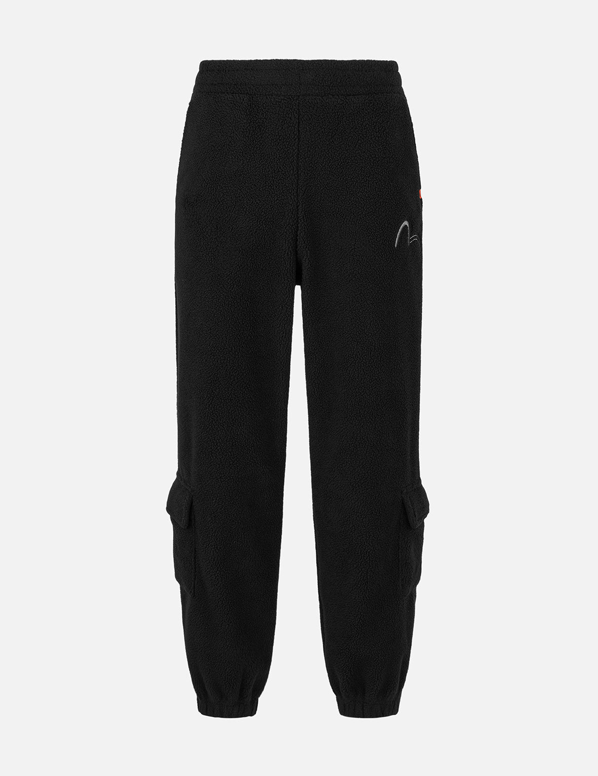 Seagull Embroidery Regular Fit Cargo Sherpa Joggers