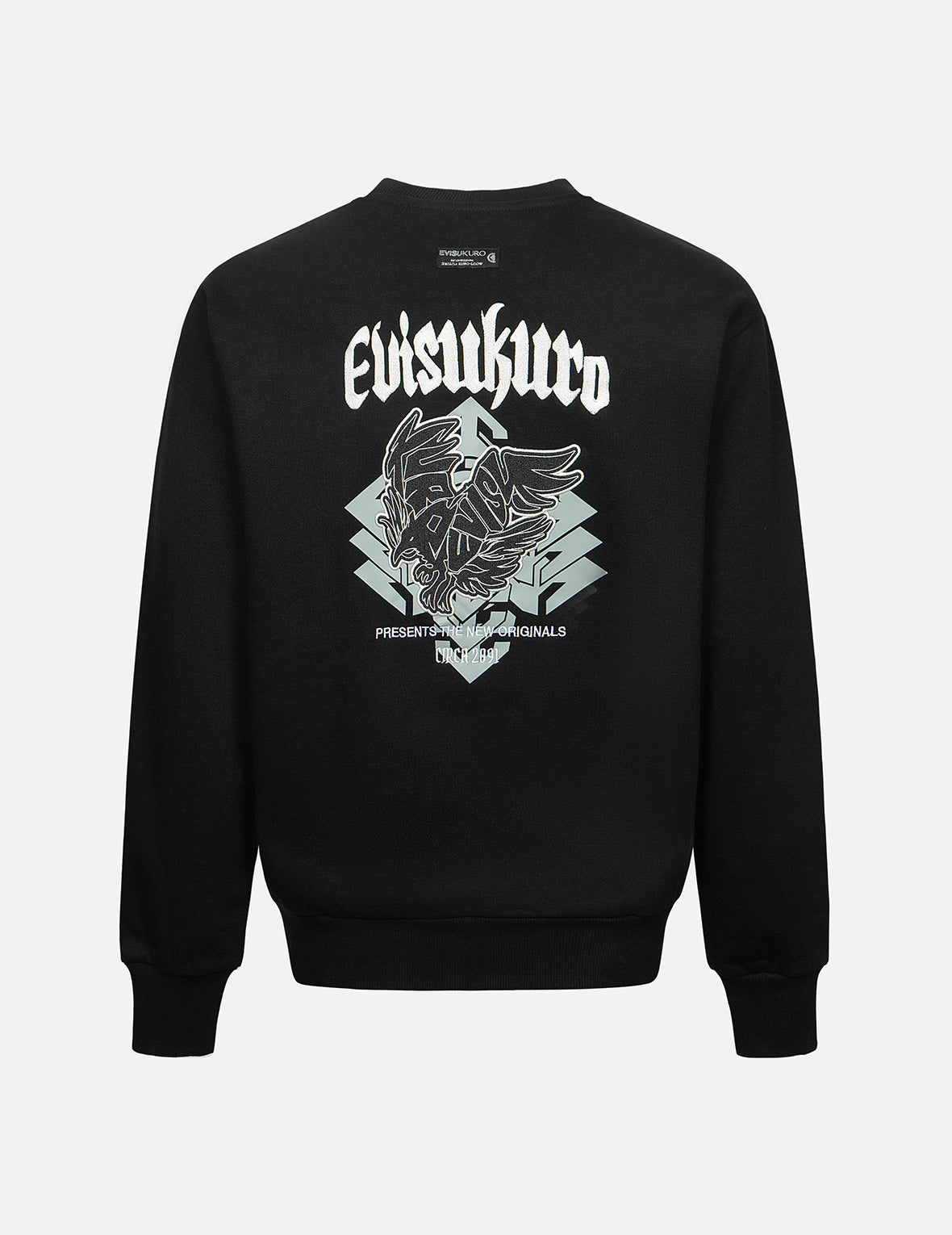 Yatagarasu Embrodiery Relax Fit Sweatshirt