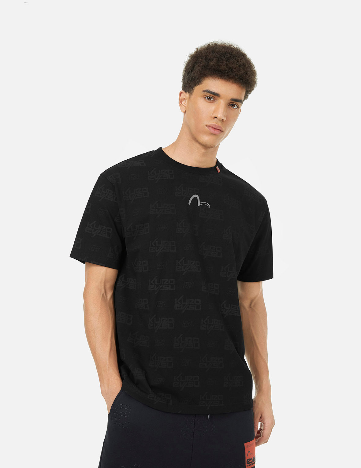 Allover logo print Fashion Fit T-shirt