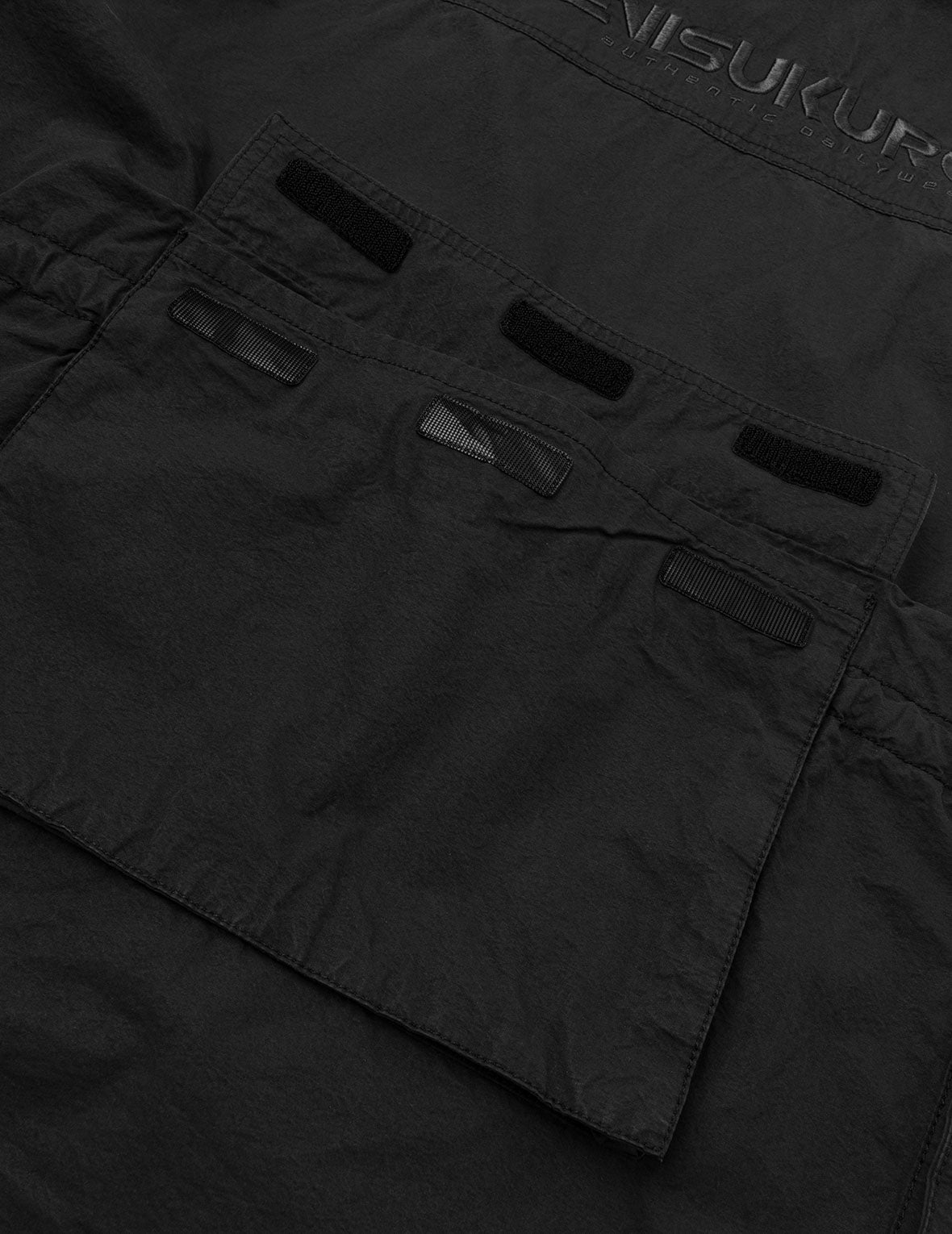 EVISUKURO Embroidery and Bio-washed Relax Fit Jacket