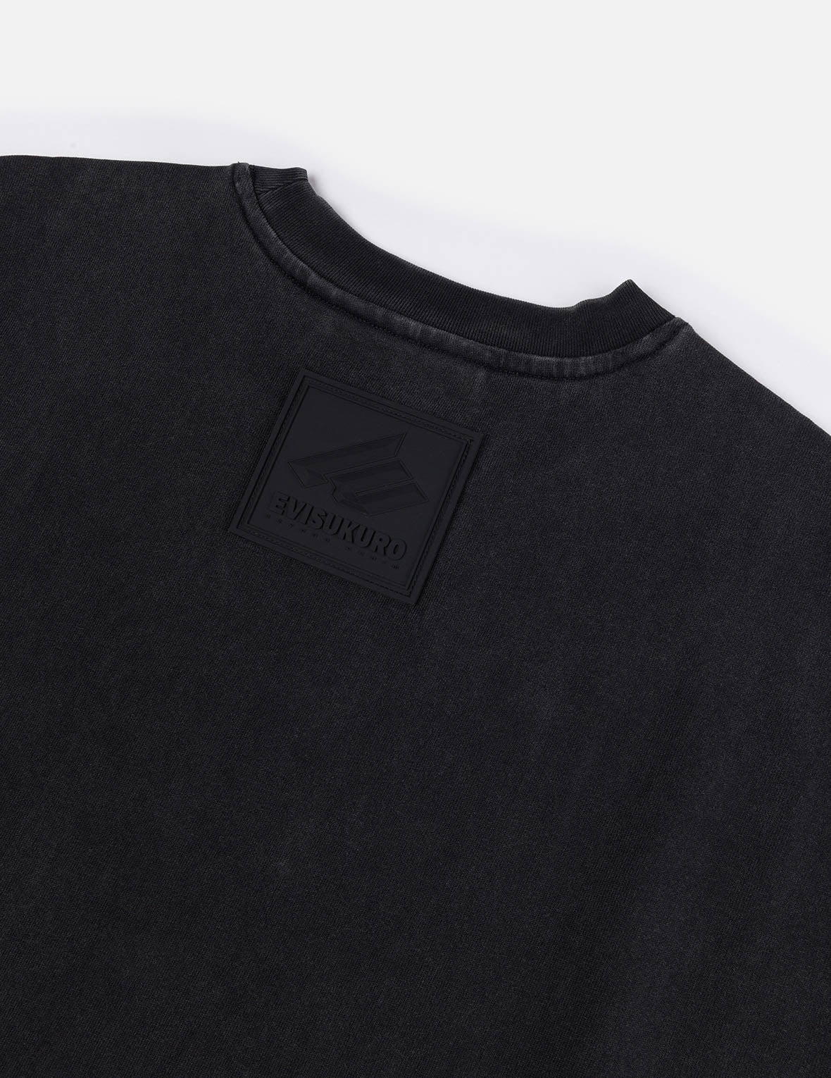 EVISUKURO E夜光绣花宽版T恤