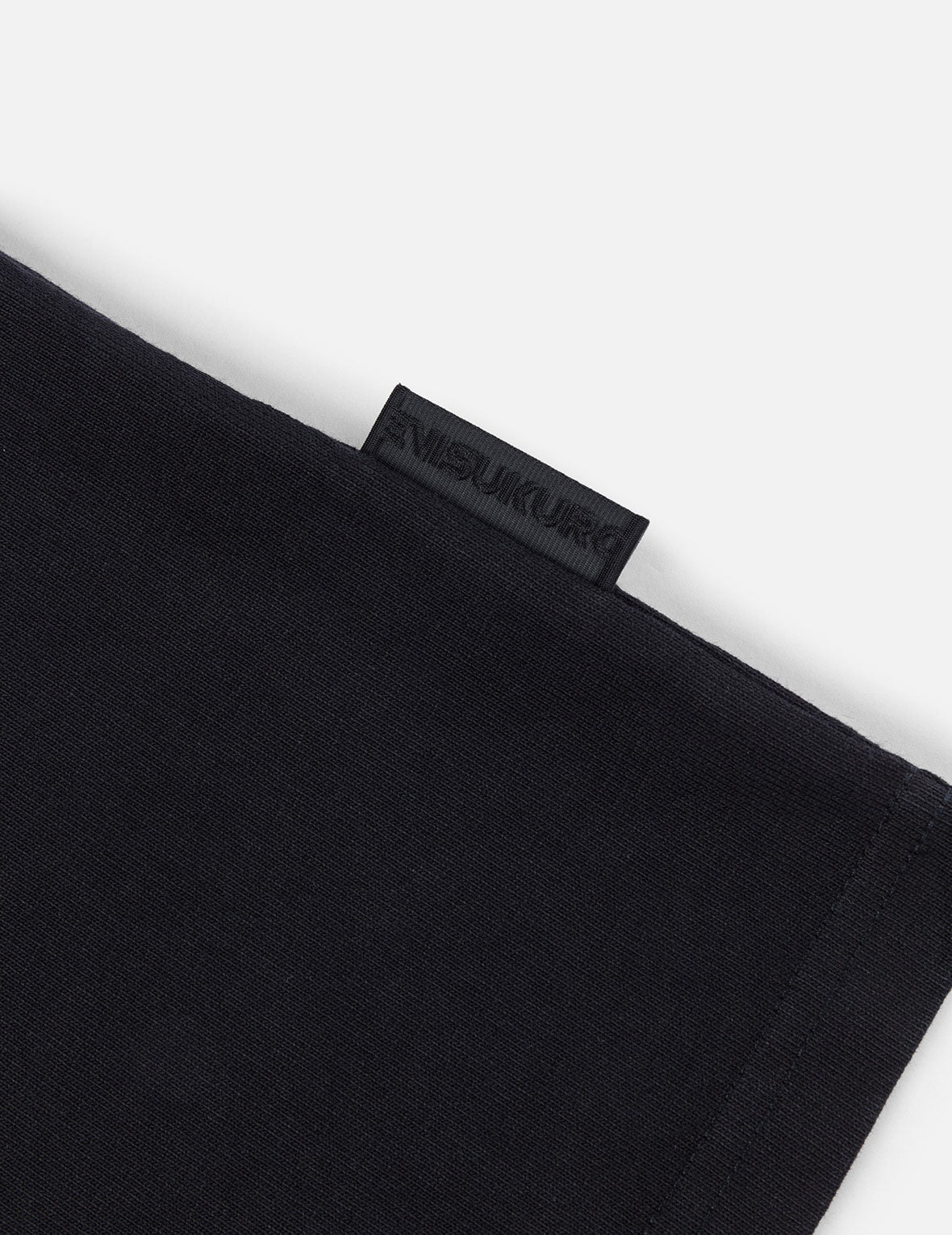 EVISUKURO Waffle Embroidery and Spray Dye Relax Fit T-shirt