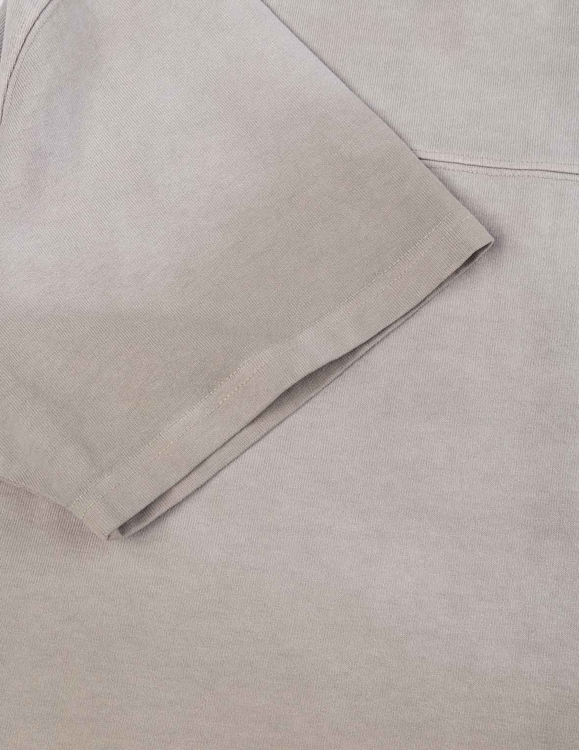 EVISUKURO Waffle Embroidery and Spray Dye Relax Fit T-shirt