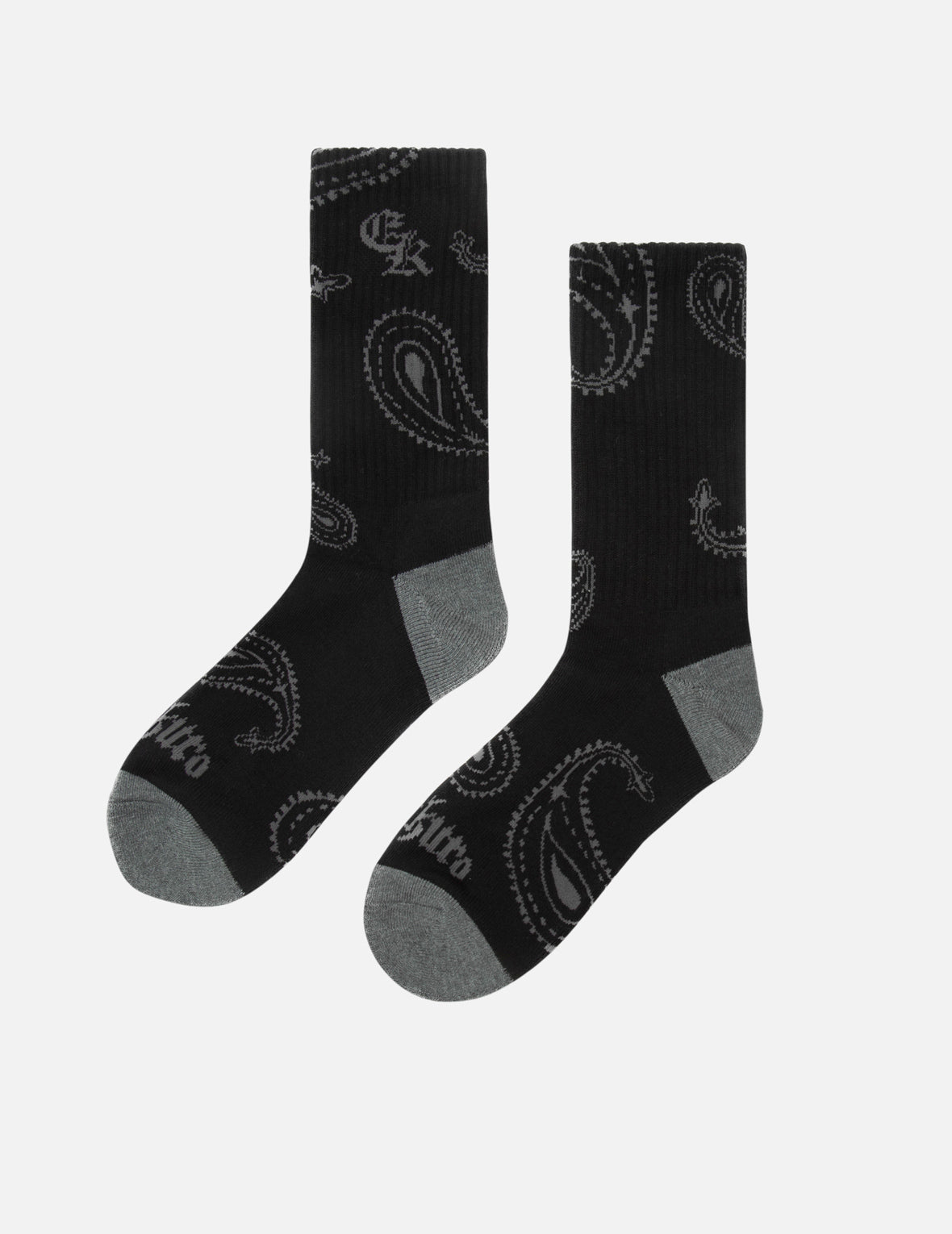 All-over Paisley and EVISUKURO Jacquard Socks