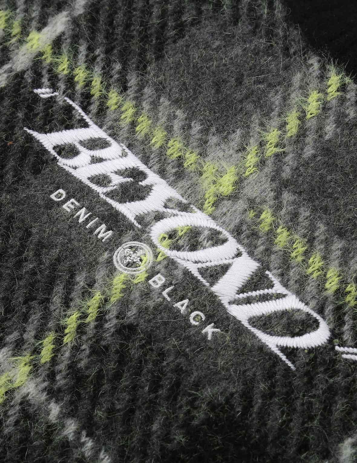 Checked Knitted Sweater