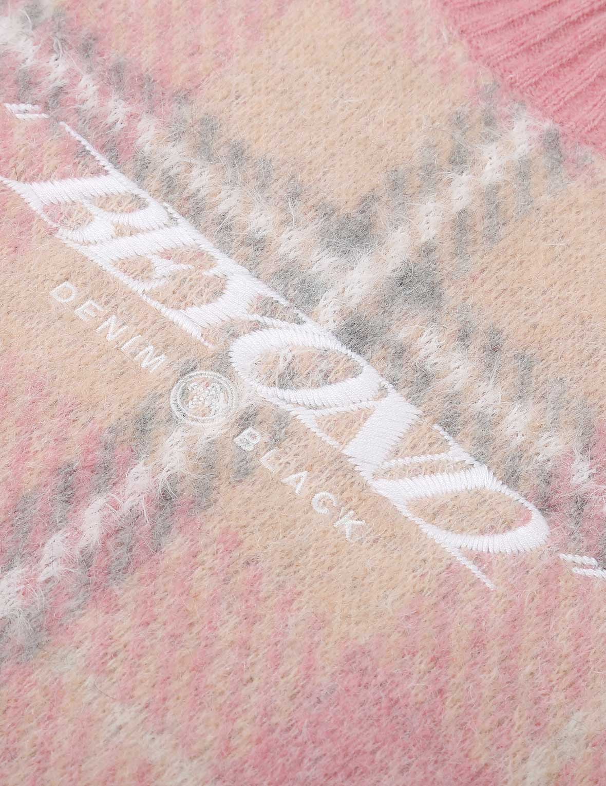 Checked Knitted Sweater