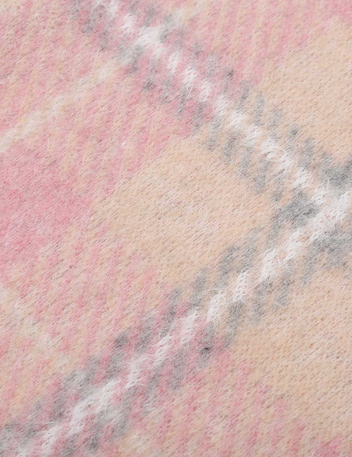 Checked Knitted Sweater