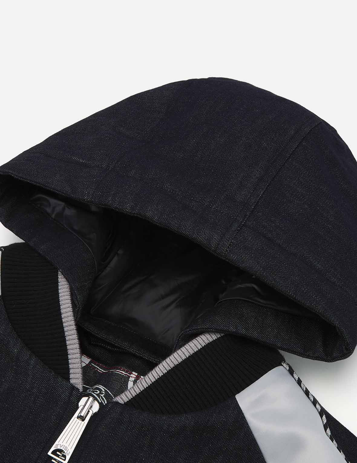 海神刺绣拼布夹棉横须贺外套