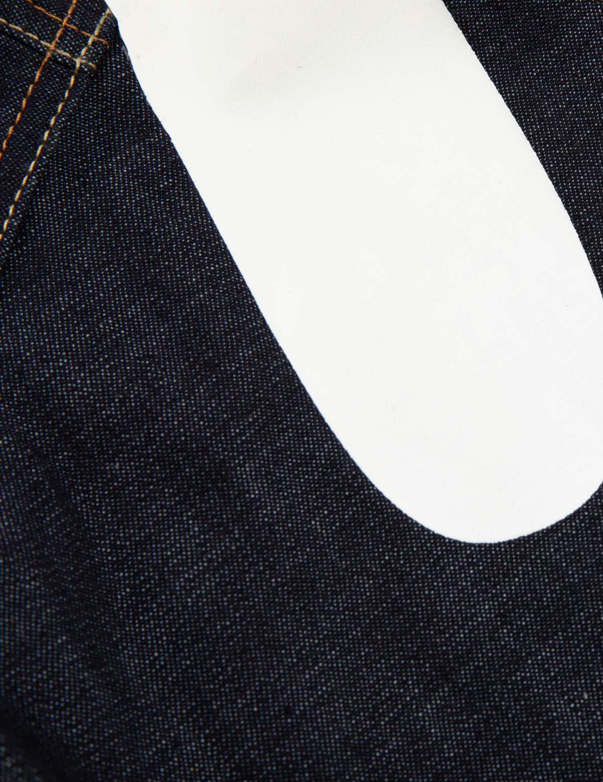 大M印花宽版休闲牛仔衬衫