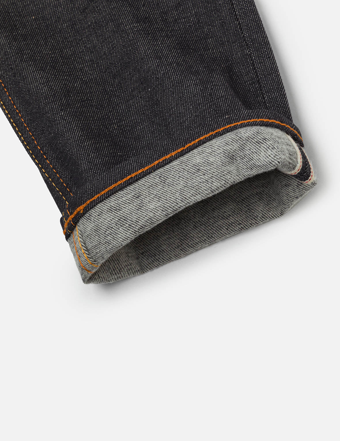 Seagull Metallic Embroidery Taper Fit Jeans #2017