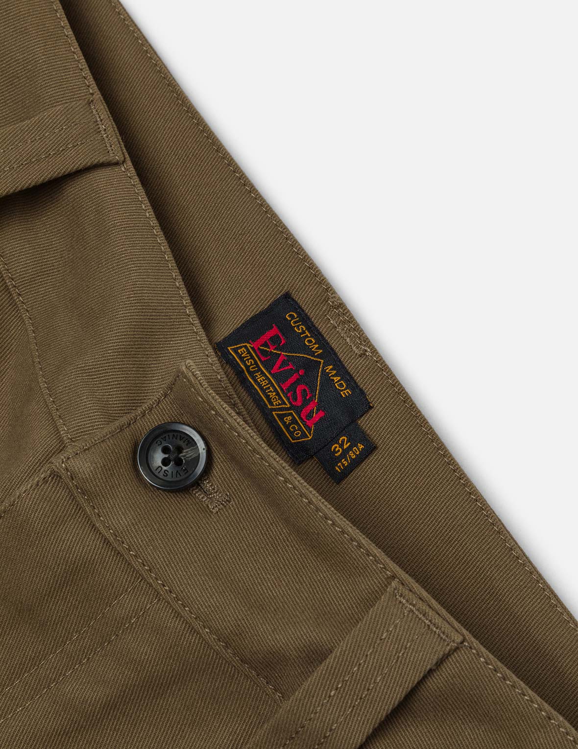 Seagull and Logo Embroidery Relax Fit Woven Pants