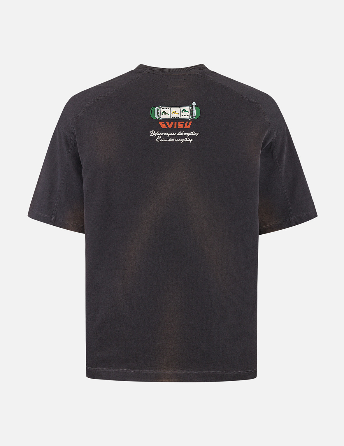 Washed Virtual Vacation Print Relax Fit T-shirt