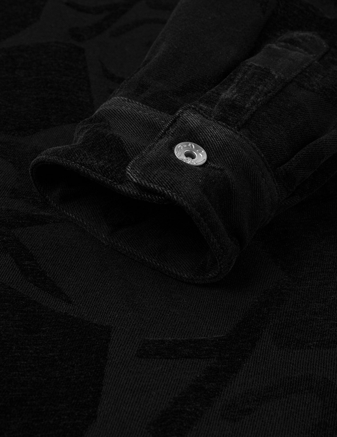 Allover Seagull Jacquard Regular Fit Chore Jacket