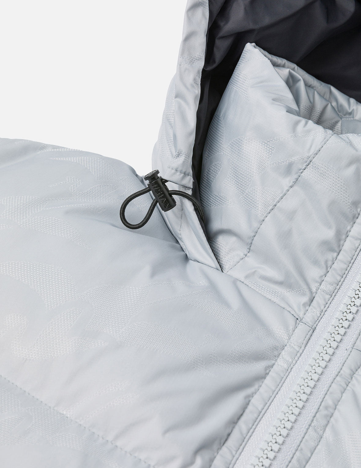 Allover Seagull Crane Jacquard Regular Fit Down Jacket