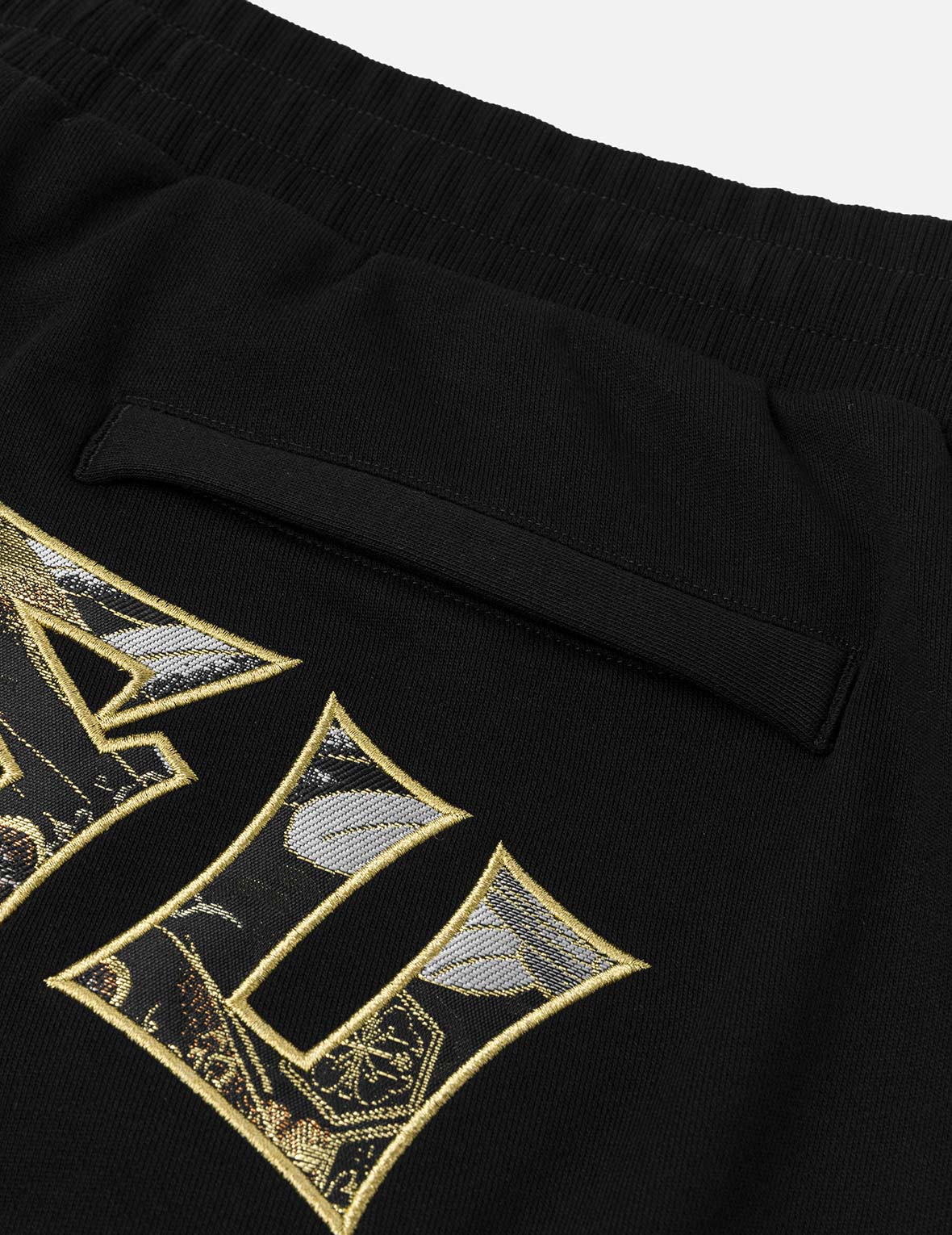 Seagull Embroidery EVISU Brocade Appliqué Straight Fit Sweatpants