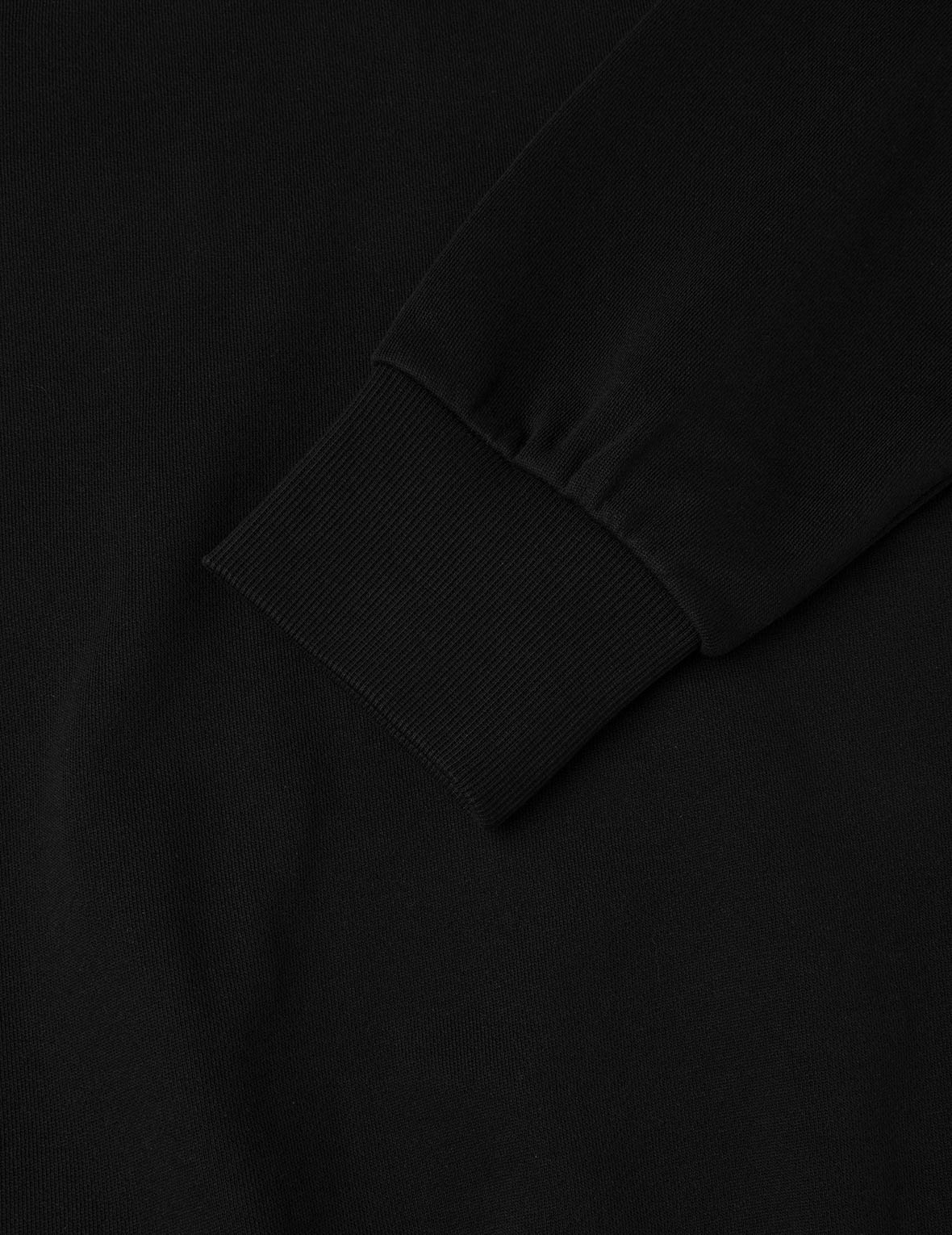 Crane and Seagull Embroidery Relax Fit Sweatshirt