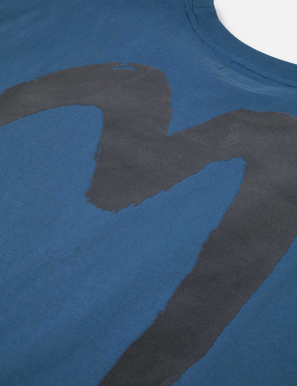 手刷大M印花宽版T恤