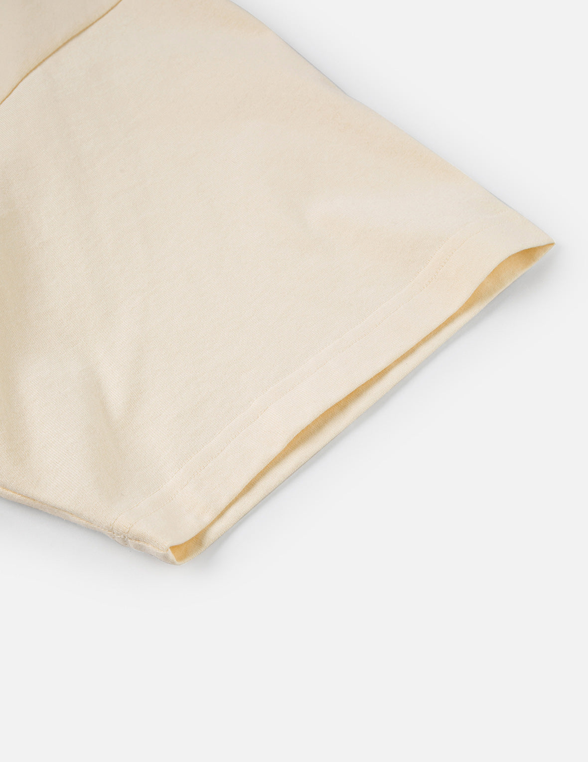 Brocade Pocket with Seagull Foil Print Loose Fit T-Shirt