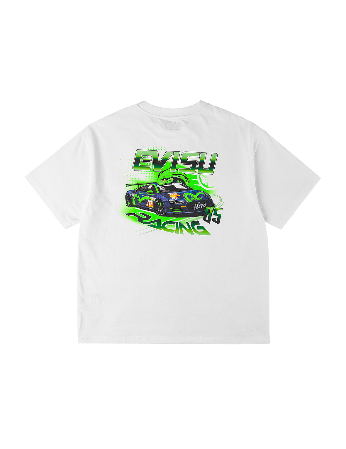 Trimeresurus Snake Shadow 3.0 Racing Print T-shirt - White