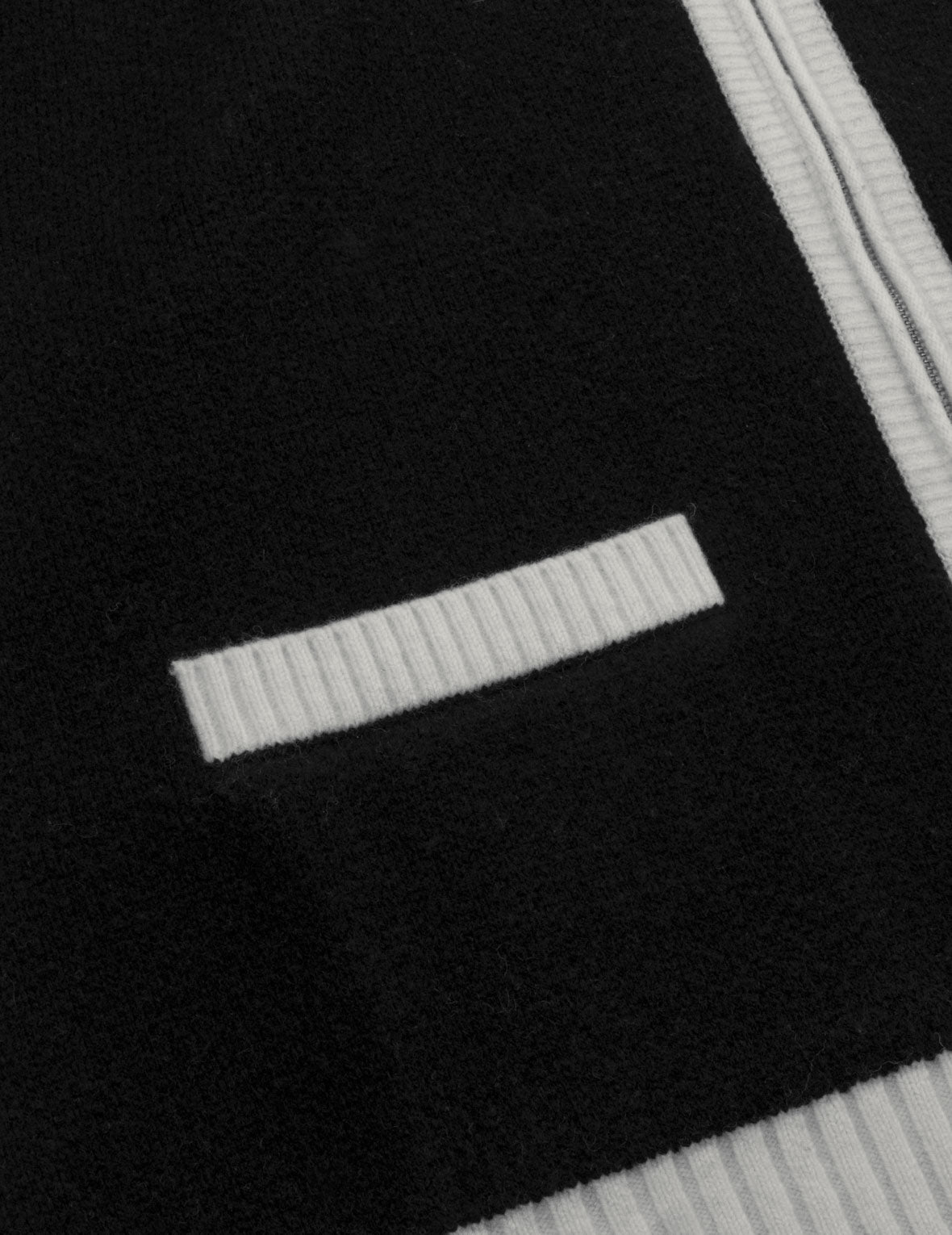 Before Anyone Did Anything Knit Zip Jacket