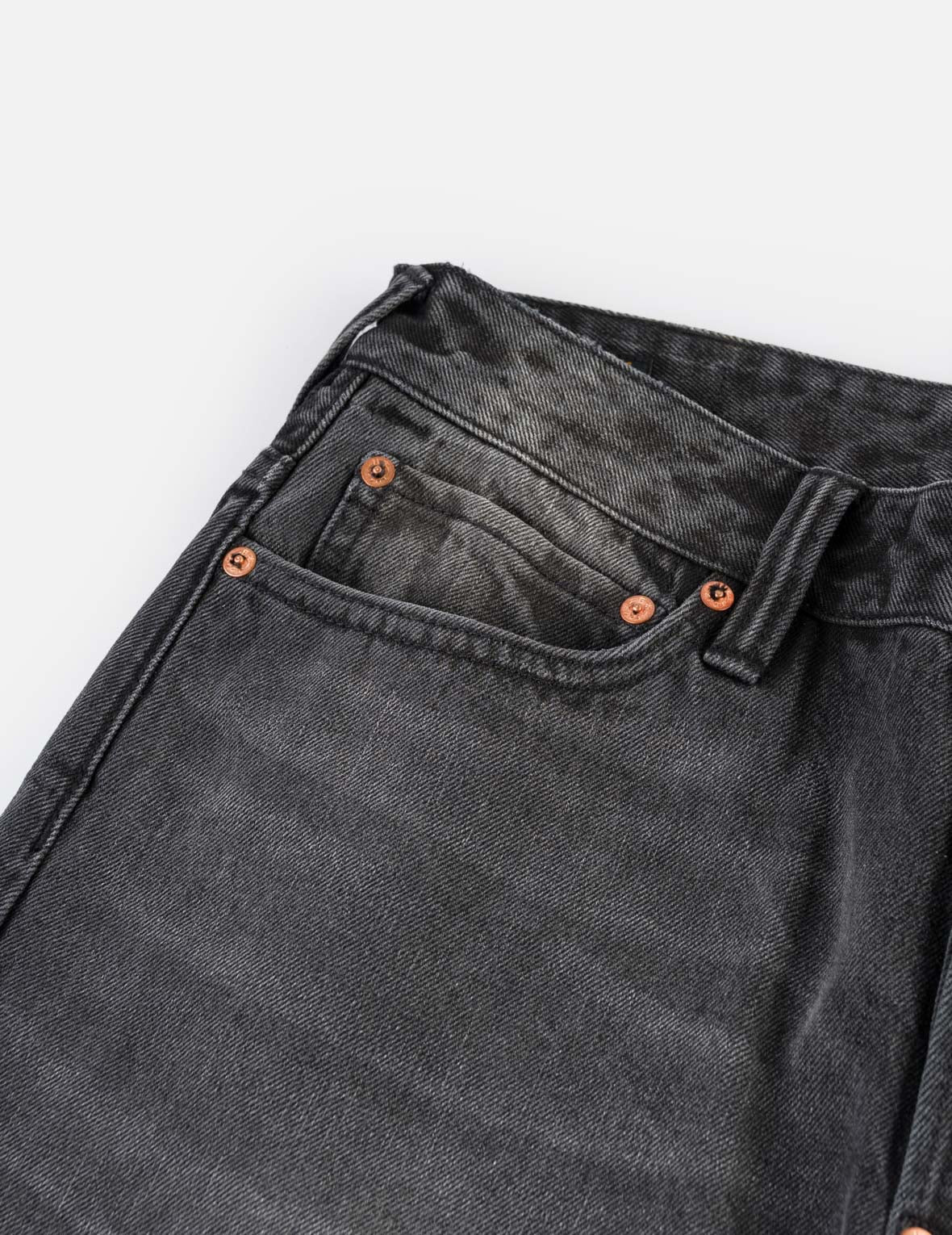 Faded Daicock Print Relax Fit Jeans #2030