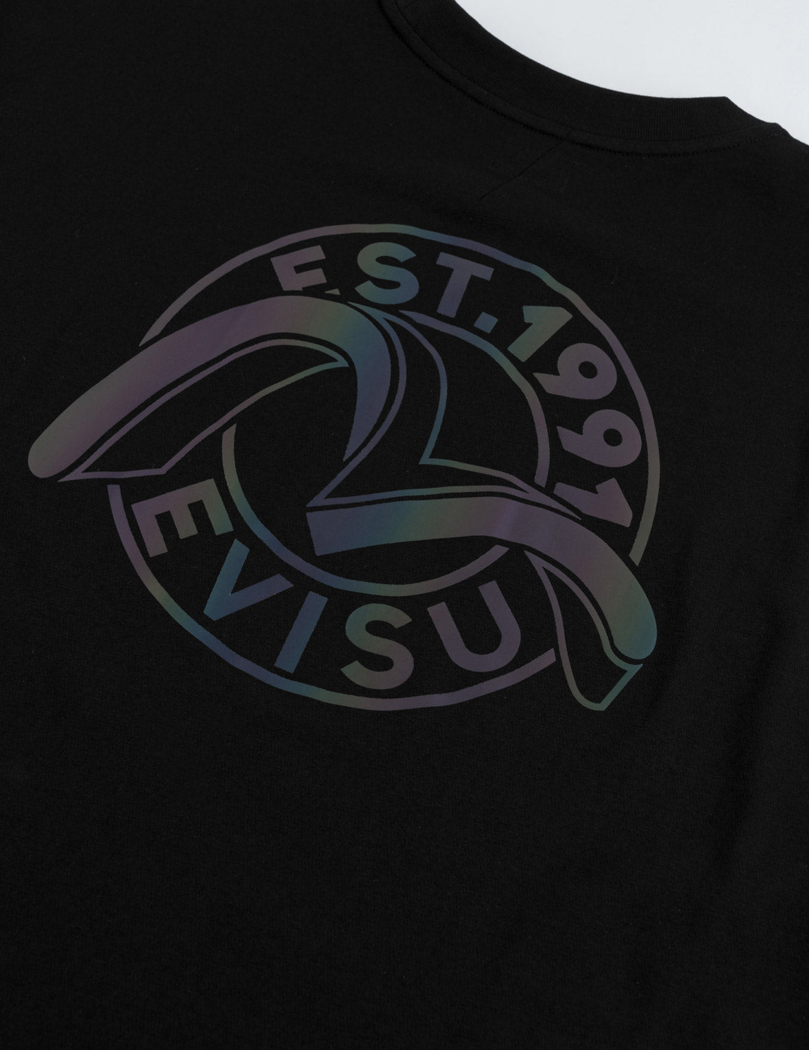 Iridescent Seagull Printed Sport T-Shirt