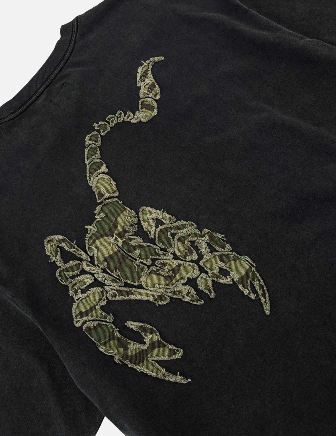 Ishigaki Camouflage Scorpio Patchwork T-Shirt