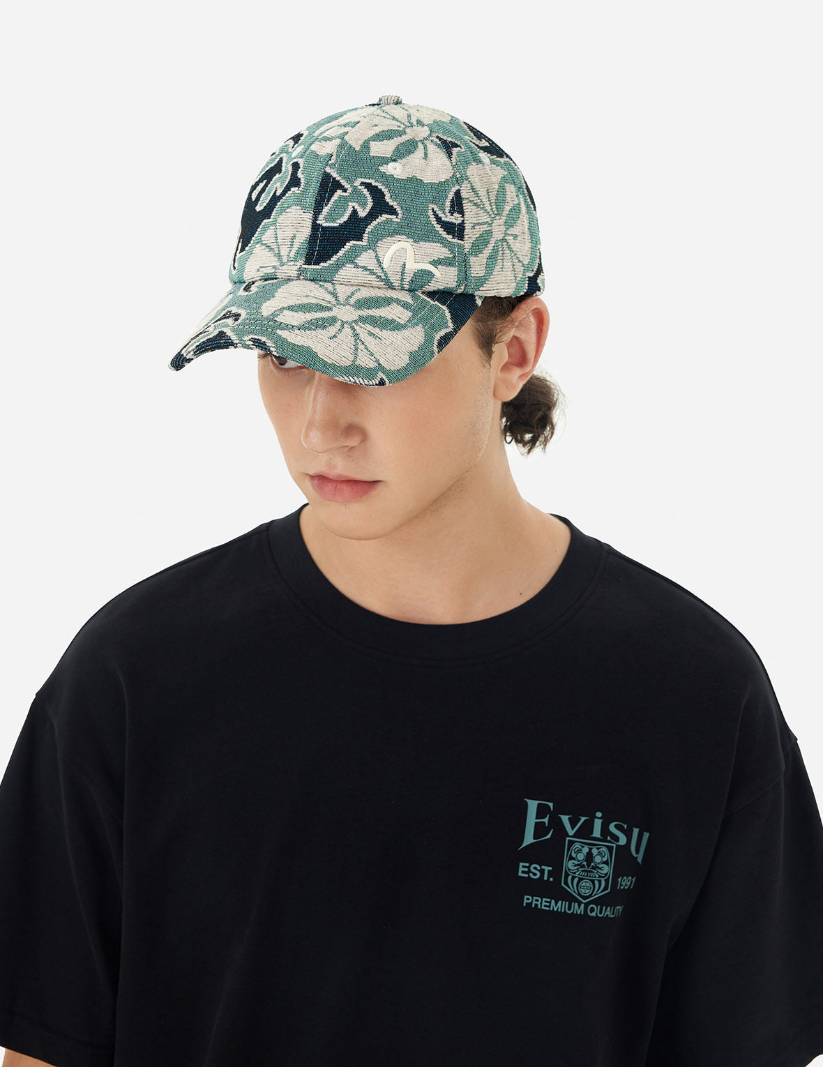 Allover Logo Jacquard Cap