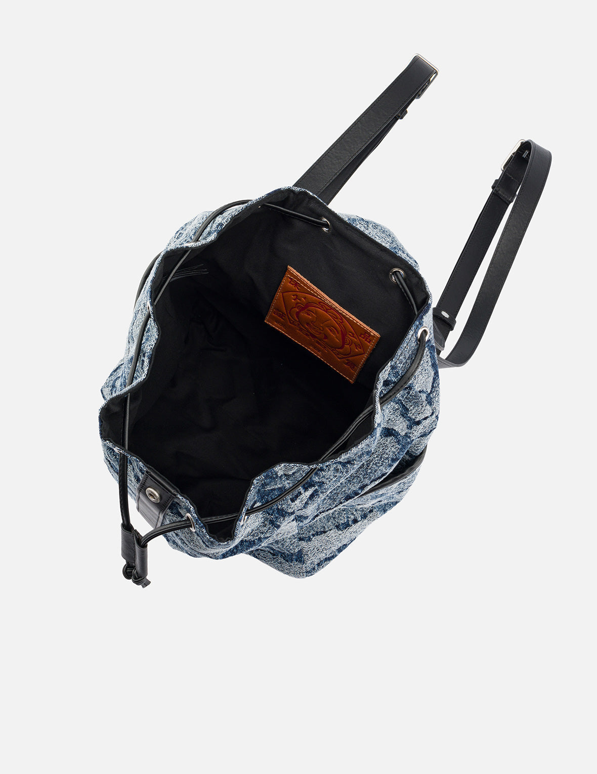 Ishigaki Camo Jacquard Denim Backpack