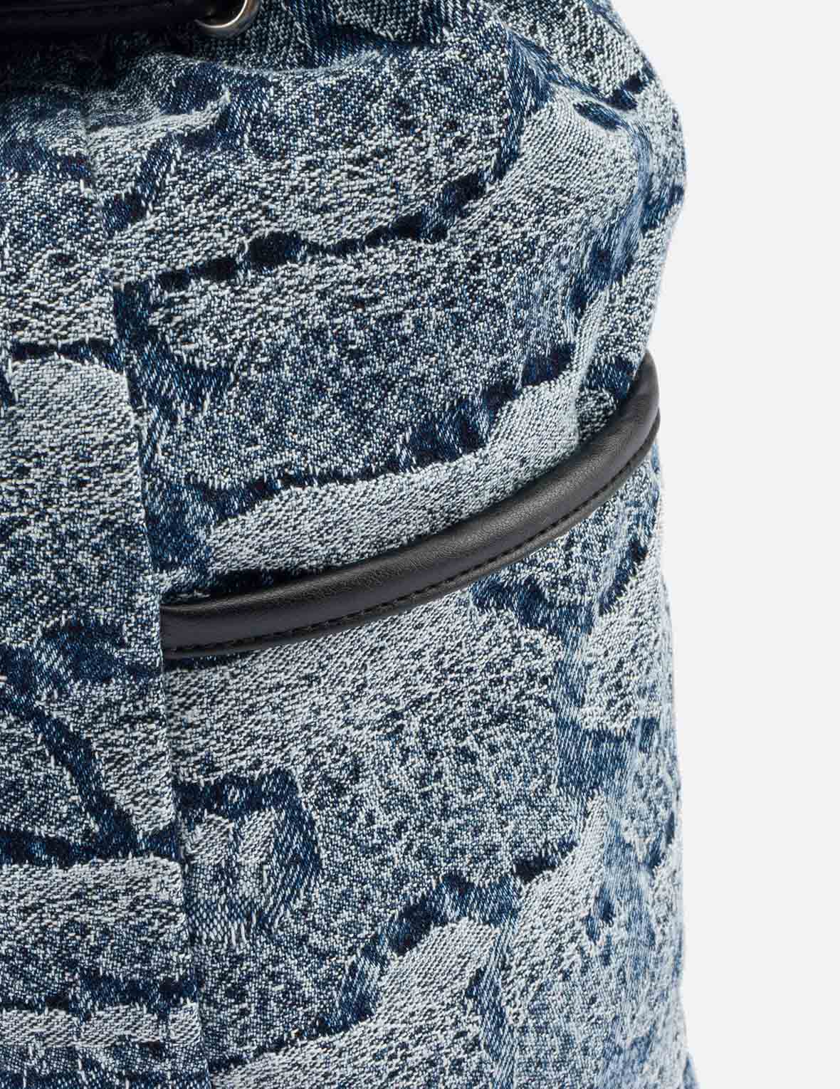 Ishigaki Camo Jacquard Denim Backpack