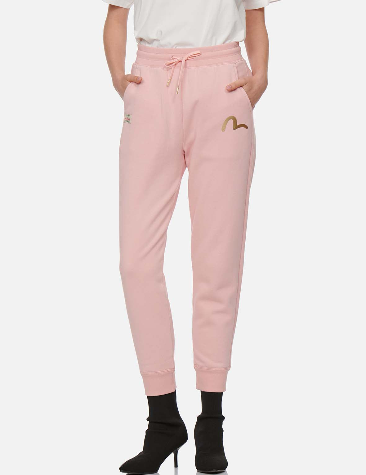 Brocade Kamon Appliqué Sweatpants