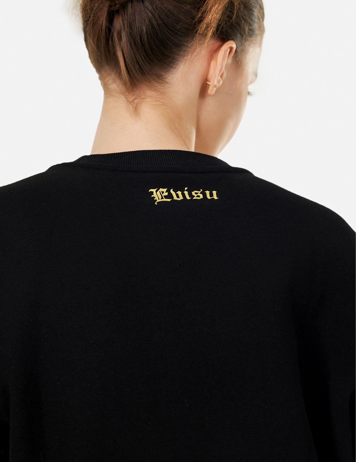 海鸥织锦贴布和商标刺绣常规版型卫衣