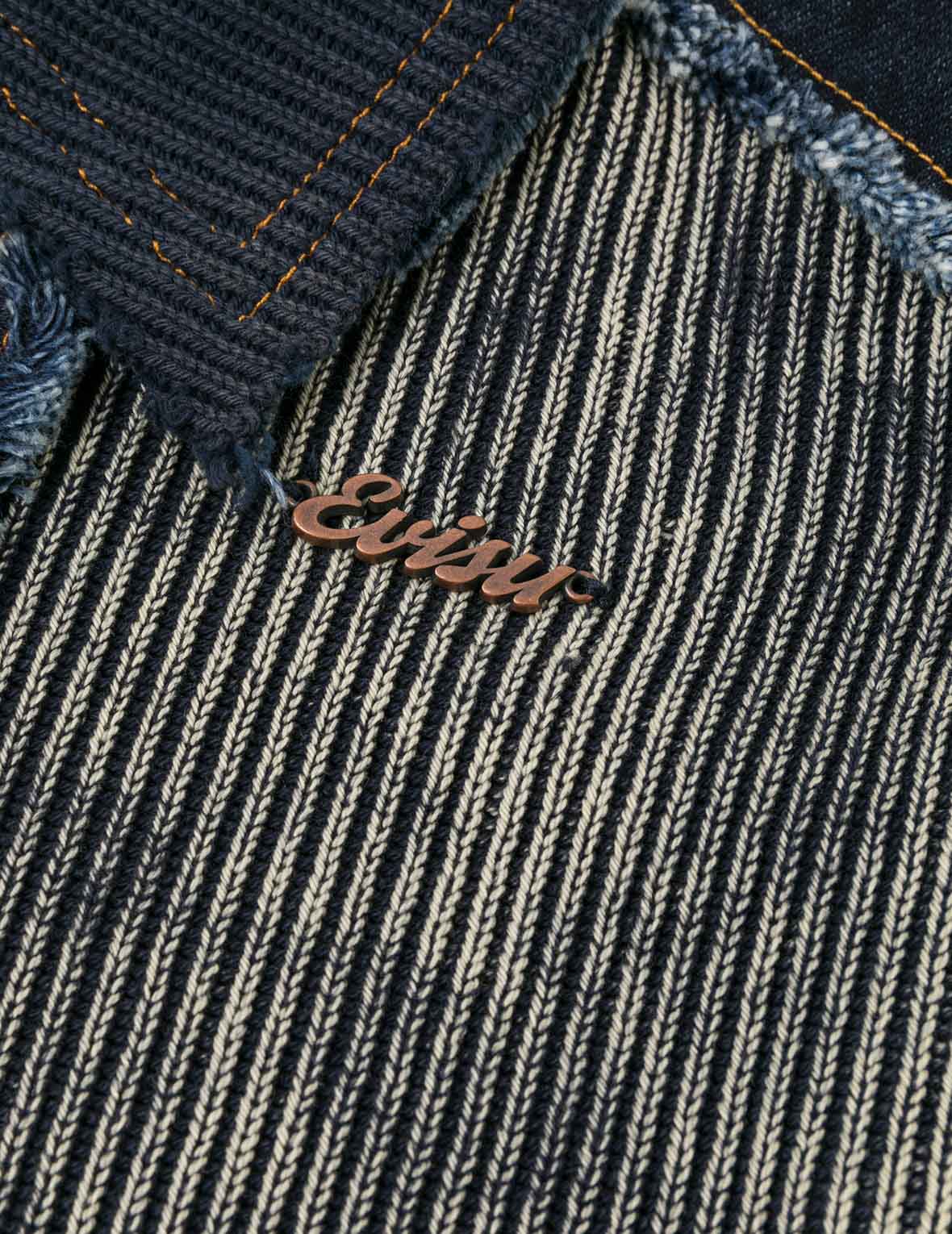 牛仔并布时尚版型拉链外套