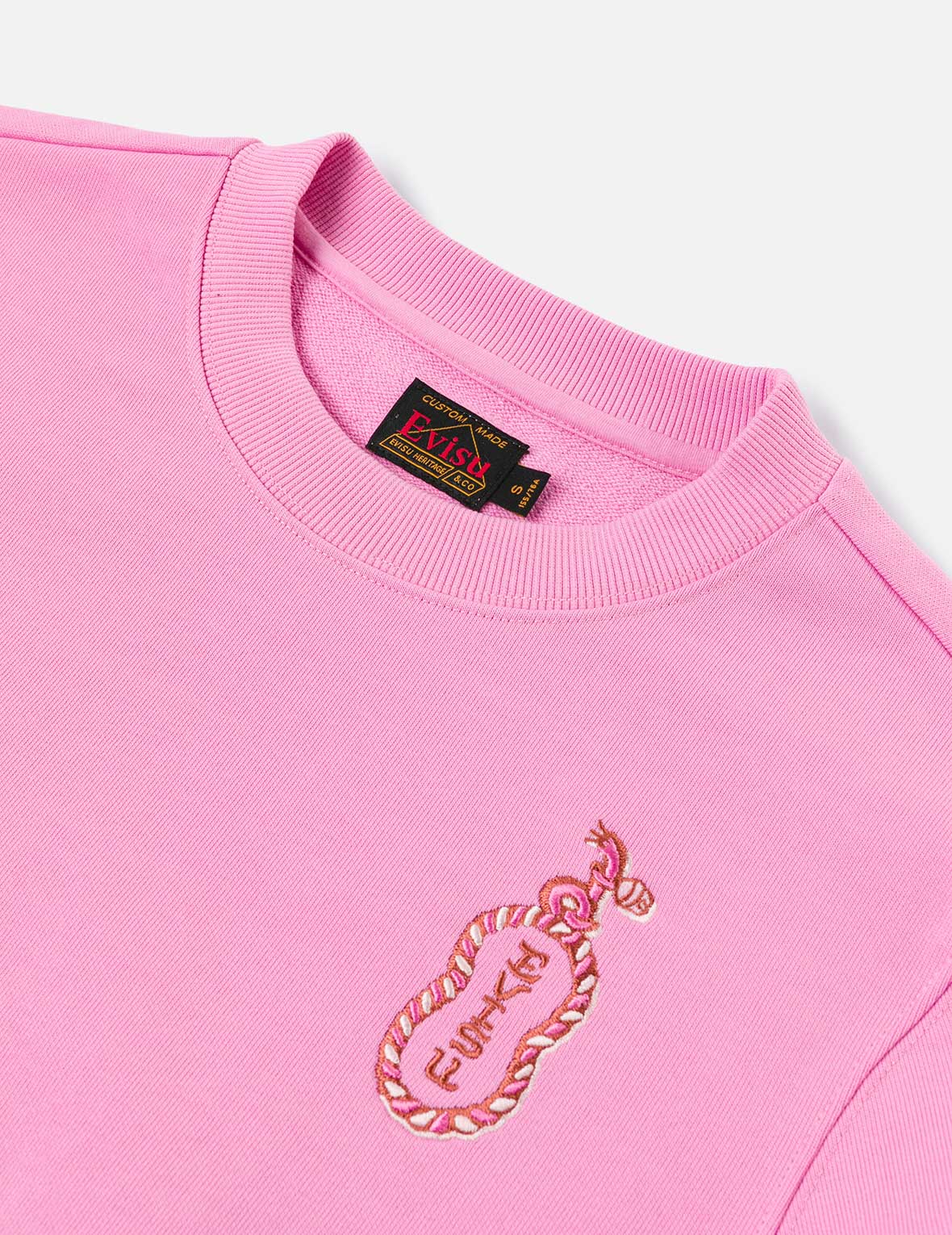 小猫和商标刺绣常规版型卫衣