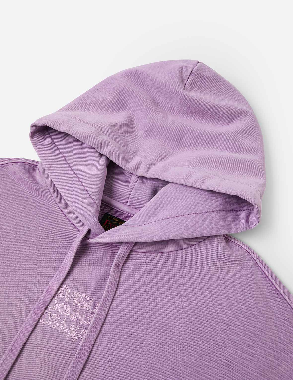 毛茸茸小猫大M印花短款连帽卫衣