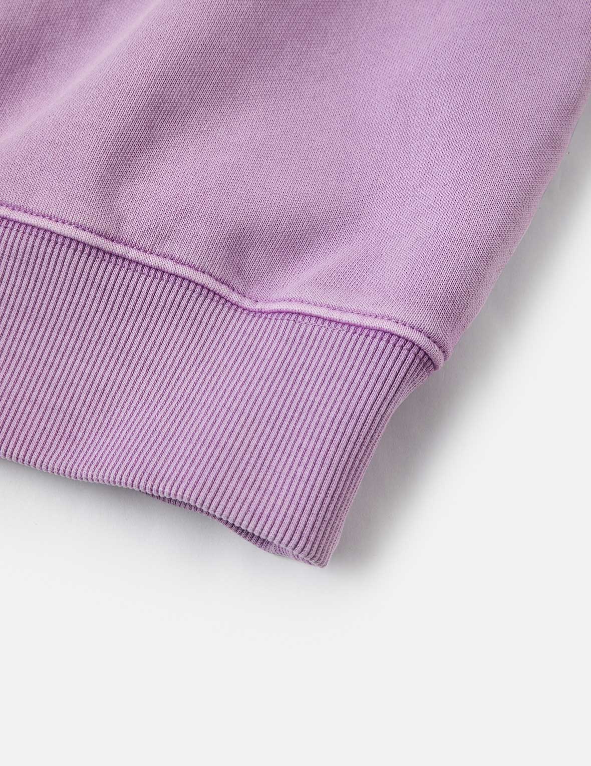 毛茸茸小猫大M印花短款连帽卫衣