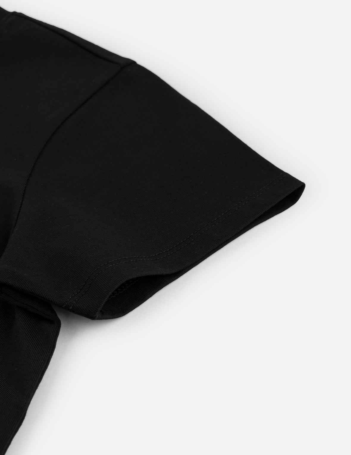 Water-marble Seagull Brocade Applique Embroidered T-Shirt