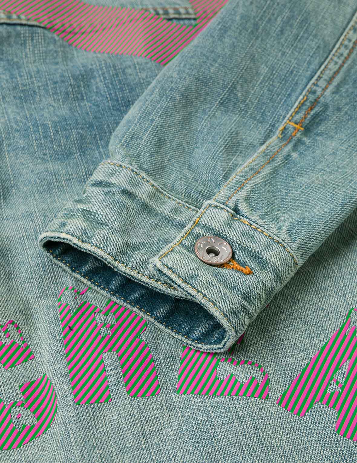 【EXCLUSIVE】EVISU X ICECREAM Seagull Denim Jacket