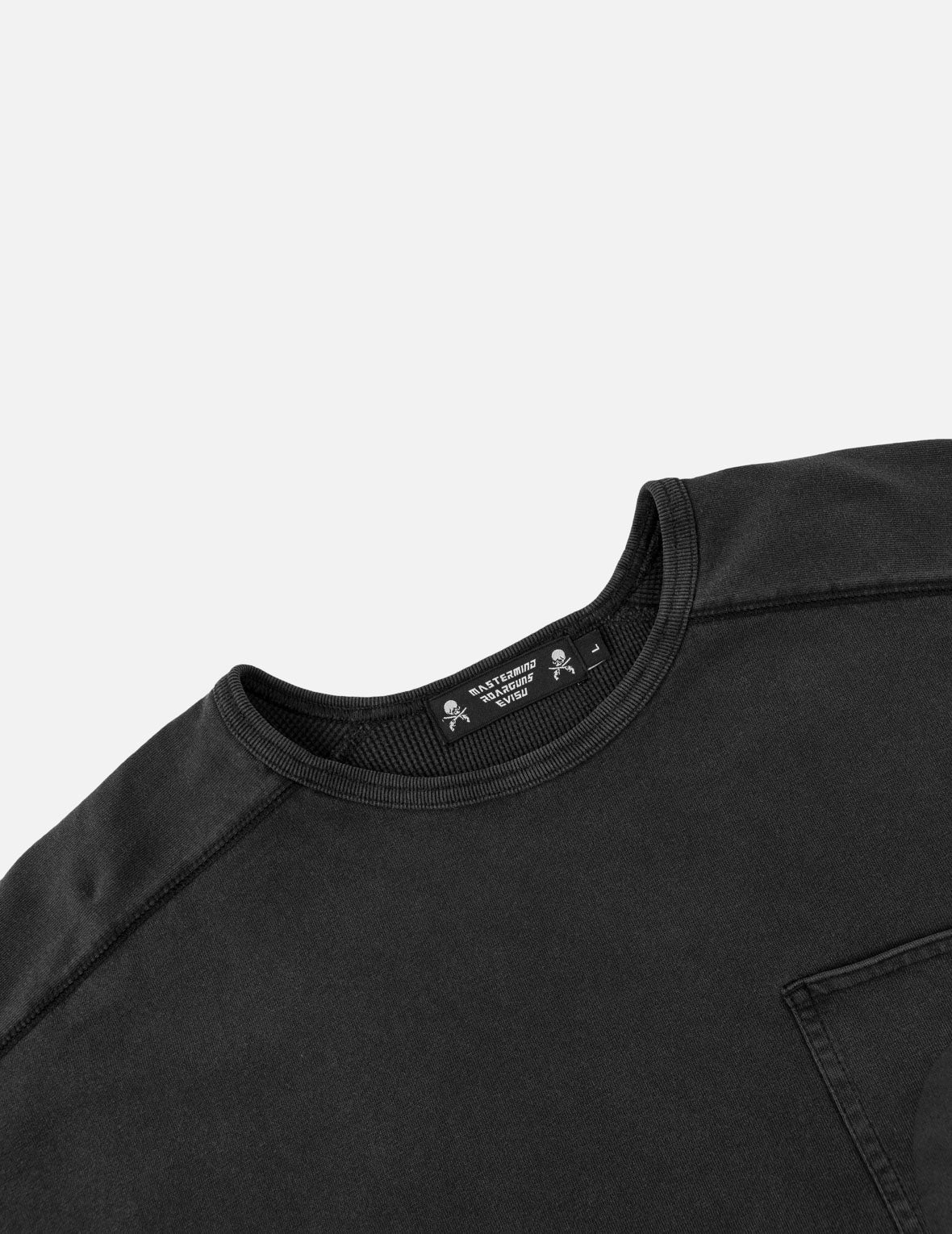 EVISU x mastermind JAPAN x roarguns 破损双层长袖T恤