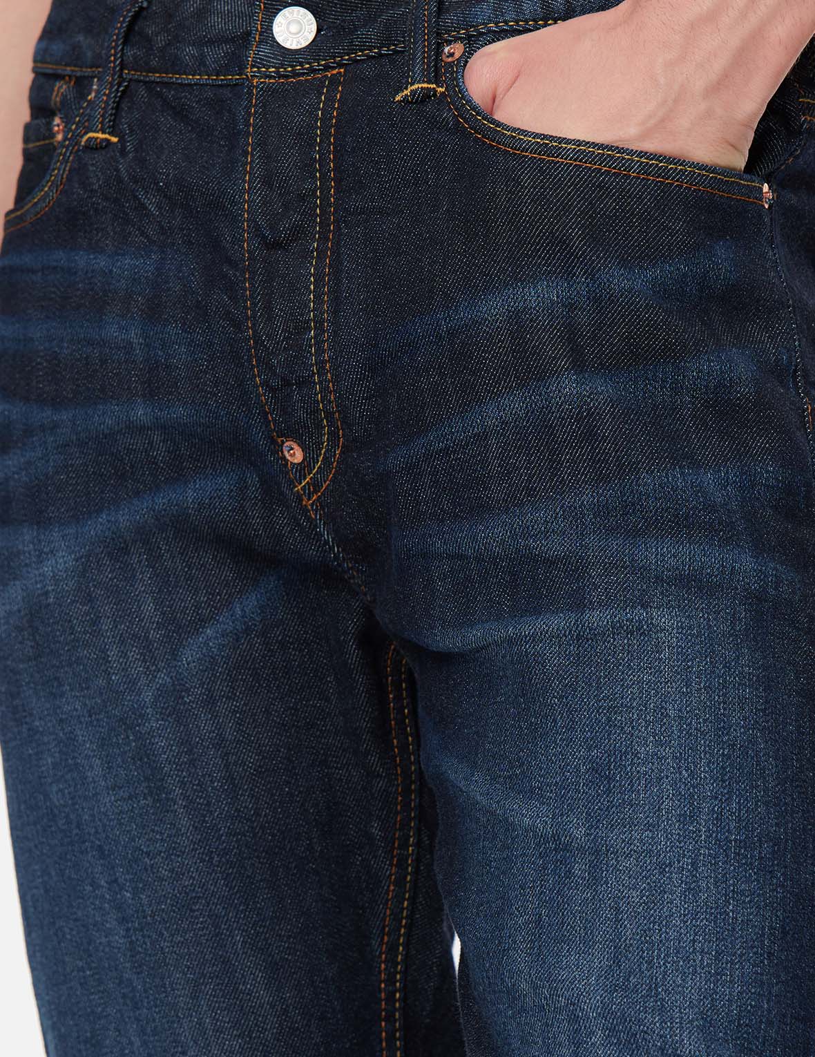 Seagull Pocket Taper Fit Jeans #2017