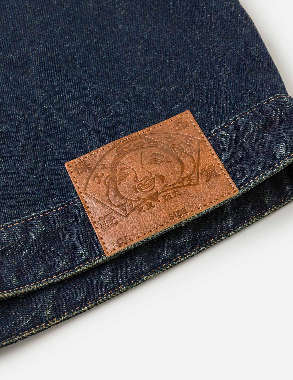 叠层口袋牛仔工装夹克