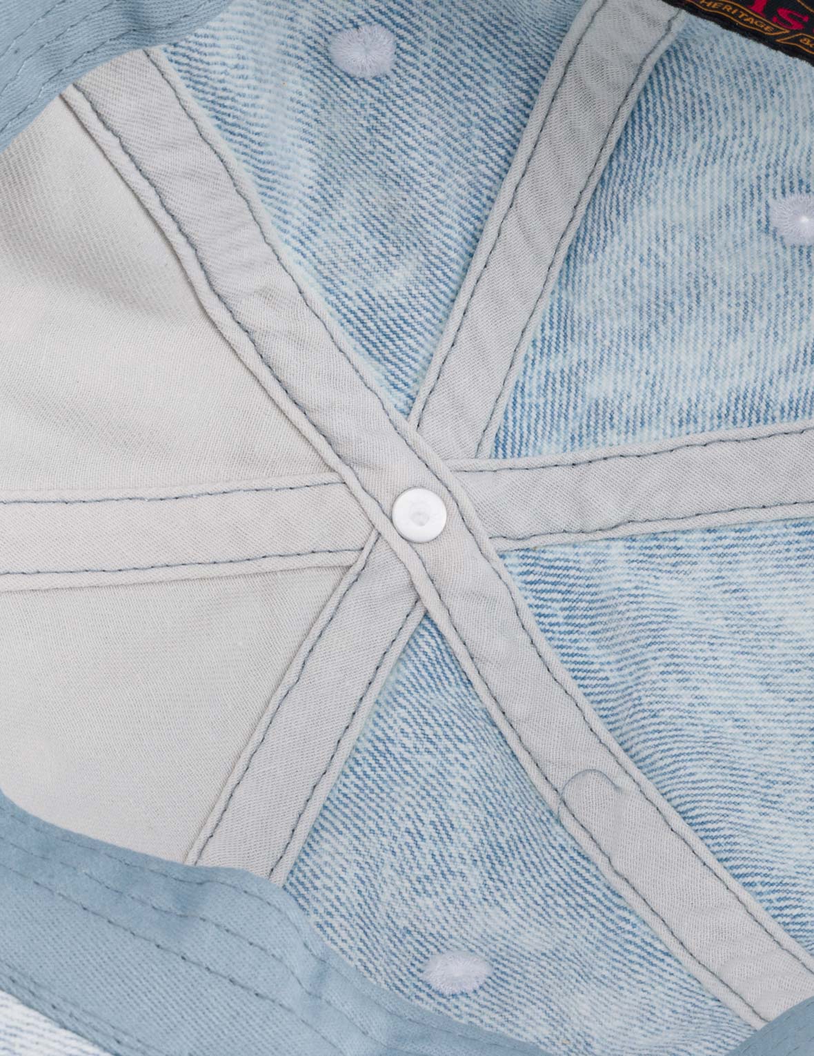 Minimal Embroidery Heavy Washed Cap